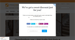 Desktop Screenshot of cheapstairparts.com